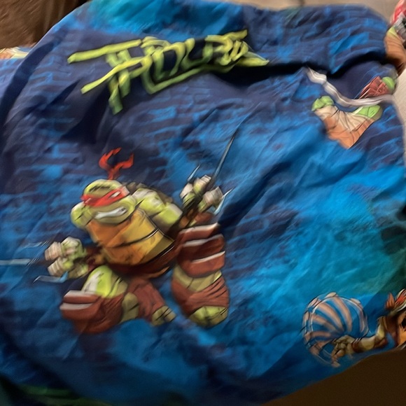 TMNT Sheet Set 1 Flat sheet and 1 Fitted - Picture 2 of 9